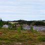 <p align=left>Autre maisonnette dans une baie. Végétation typique de la Côte-Nord.